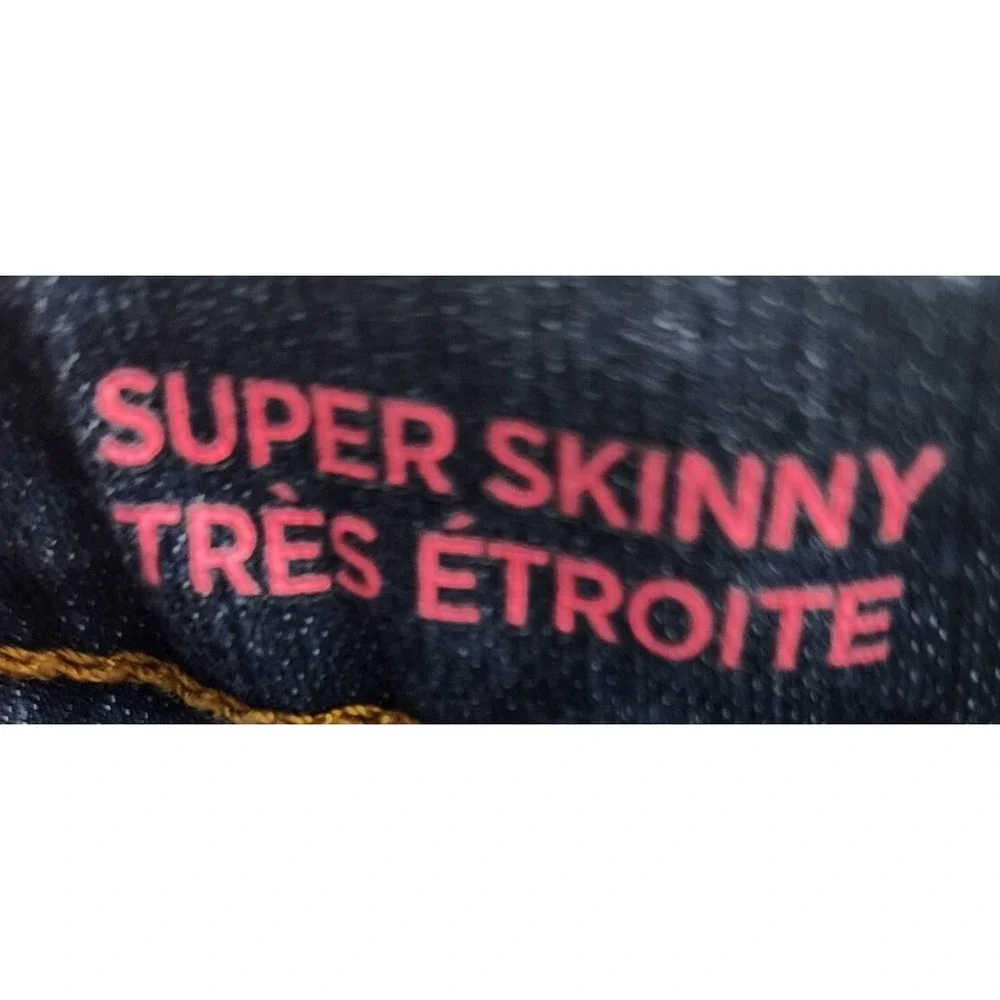 The Children's Place Dark Wash Denim Jeans‎ Classic Fit Girls Size 5